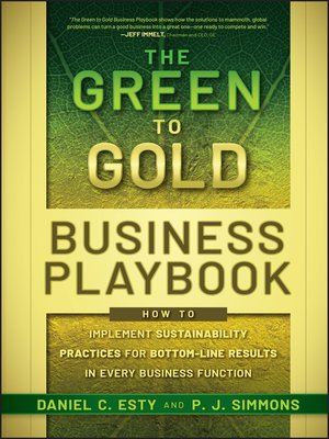 cover image of The Green to Gold Business Playbook